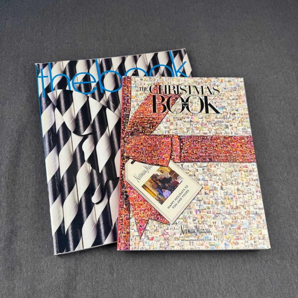 Neiman Marcus The Christmas Book 2017 & The Book April 2013 Catalogues